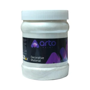 رنگ اکریلیک سفید مات (مات پلاس) برند آرتو دبه 12 کیلویی